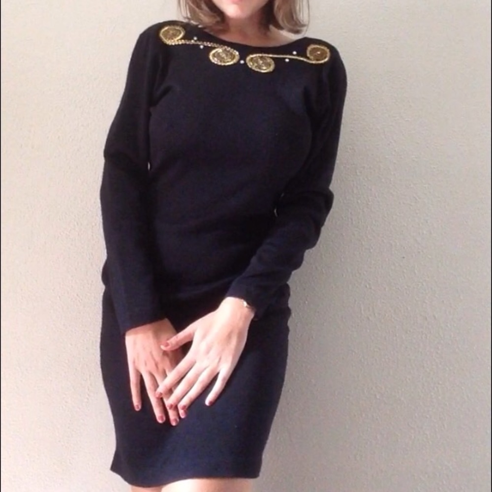 Vintage wool dress